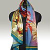 Fashion Silk Scarf 11 | Luxury Designer Silk Scarves for Women’s by Hazelglow Store