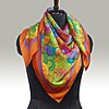 Fashion Silk Scarf 16 | Luxury Designer Silk Scarves for Women’s by Hazelglow Store
