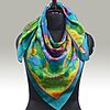 Fashion Silk Scarf 17 | Luxury Designer Silk Scarves for Women’s by Hazelglow Store