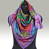 Fashion Silk Scarf 20 | Luxury Designer Silk Scarves for Women’s by Hazelglow Store