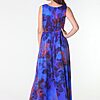 Fashion Foliage Blue | Luxury Designer Dress for Women’s by Hazelglow Store