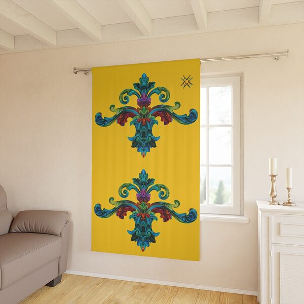 Blackout Curtain Luxury LifeStyle Art Collection Hazelglow A-10