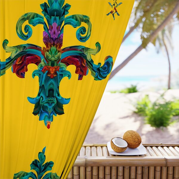 Blackout Curtain Luxury LifeStyle Art Collection Hazelglow A-10