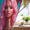 Blackout Curtain Luxury LifeStyle Barbie Art Collection Hazelglow B-10