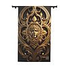 Blackout Curtain Luxury LifeStyle Sculpture Art Collection Hazelglow C-86
