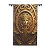 Blackout Curtain Luxury LifeStyle Sculpture Art Collection Hazelglow C-925