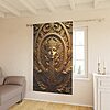 Blackout Curtain Luxury LifeStyle Sculpture Art Collection Hazelglow C-925