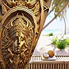 Blackout Curtain Luxury LifeStyle Sculpture Art Collection Hazelglow C-925