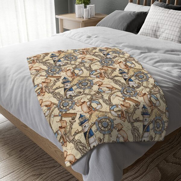 Velveteen Minky Blanket Luxury LifeStyle Collection HAZELGLOW 2024