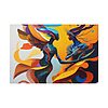 Matte Canvas, Stretched, 0.75" Lovers Art