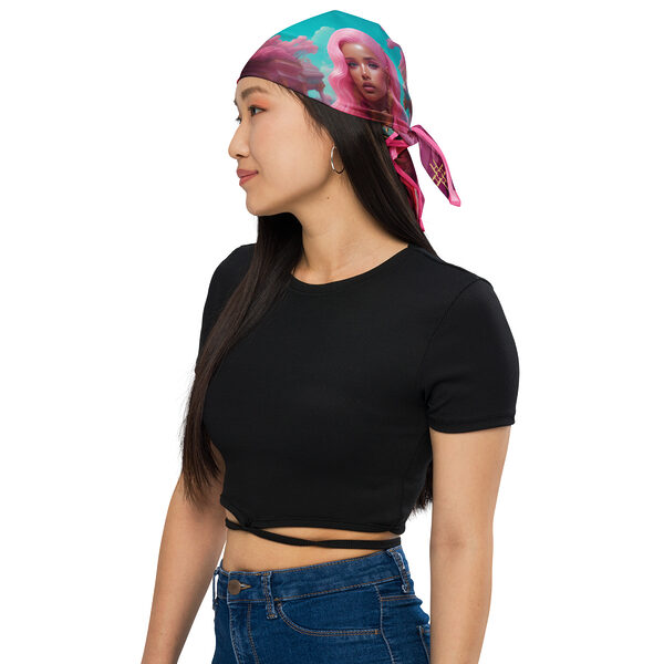 Hazelglow's Beautiful Barbie Art Collection Womens Scarf 0823037