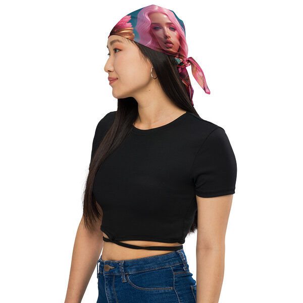Hazelglow's Beautiful Barbie Art Collection Womens Scarf 0823040