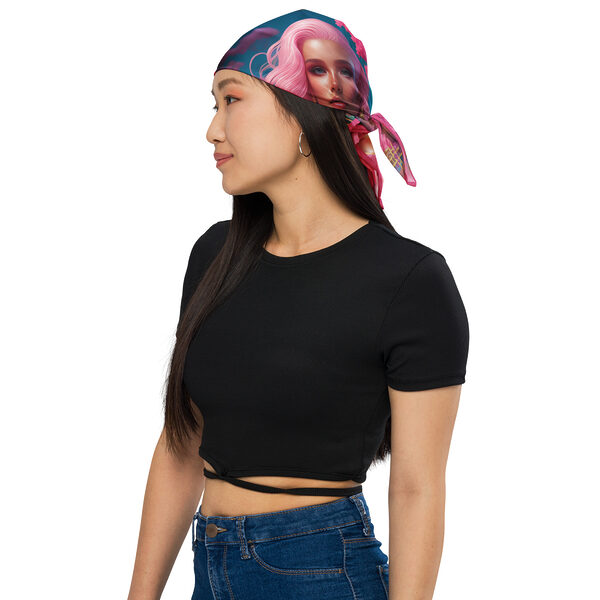 Hazelglow's Beautiful Barbie Art Collection Womens Scarf 0823041