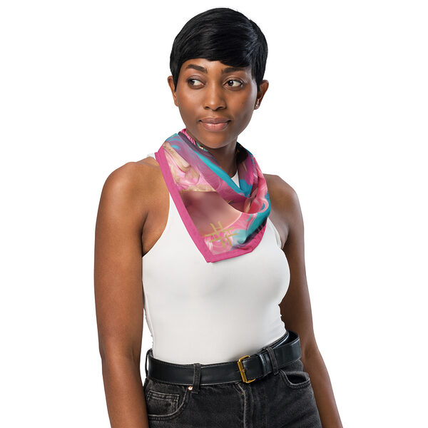 Hazelglow's Beautiful Barbie Art Collection Womens Scarf 0823042