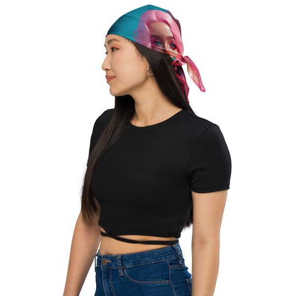 Hazelglow's Beautiful Barbie Art Collection Womens Scarf 0823044