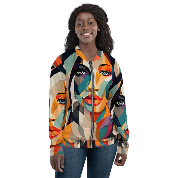 Stylish Unisex Bomber Jacket Hazelglow Luxury LifeStyle 2024