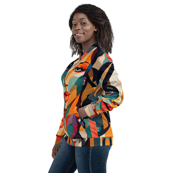 Stylish Unisex Bomber Jacket Hazelglow Luxury LifeStyle 2024