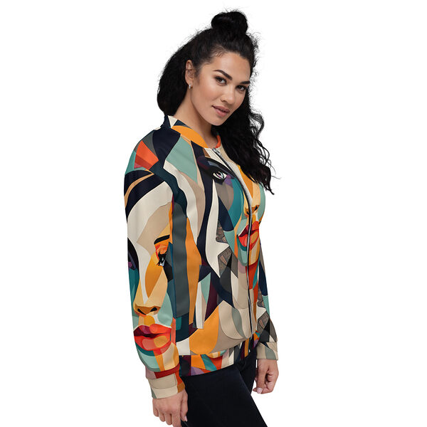 Stylish Unisex Bomber Jacket Hazelglow Luxury LifeStyle 2024