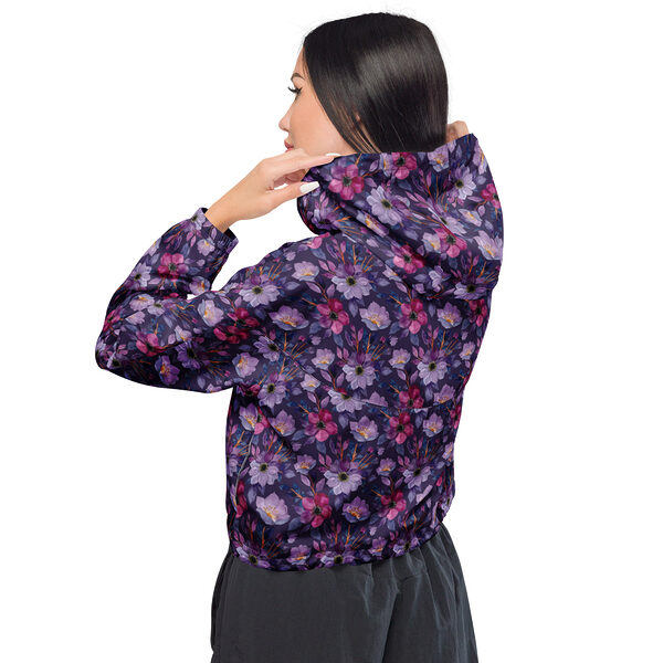 Womens cropped windbreaker Hazelglow Luxury LifeStyle