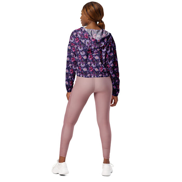 Womens cropped windbreaker Hazelglow Luxury LifeStyle
