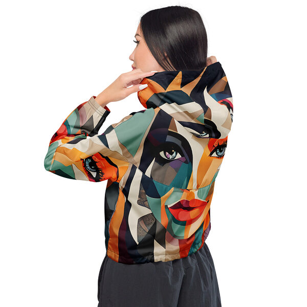 Women’s cropped windbreaker Hazelglow Luxury LifeStyle