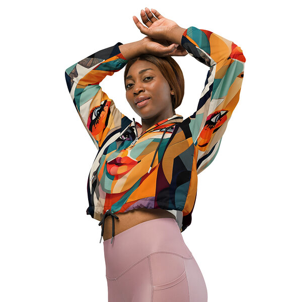 Women’s cropped windbreaker Hazelglow Luxury LifeStyle