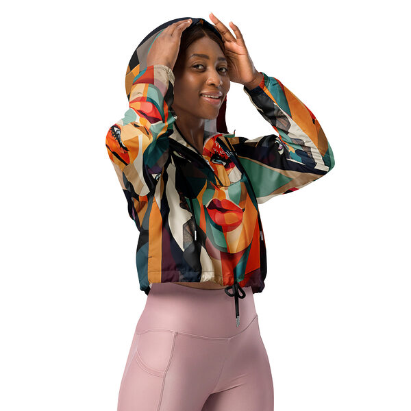 Women’s cropped windbreaker Hazelglow Luxury LifeStyle