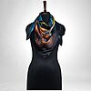 Luxury Designer Poly Silk Scarf | Soft & Lightweight Starry Night 16 Hazelglow