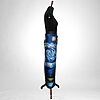 Luxury Designer Poly Silk Scarf | Soft & Lightweight Starry Night 04 Hazelglow