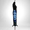Luxury Designer Poly Silk Scarf | Soft & Lightweight | Starry Night Hazelglow 18