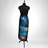 Luxury Designer Poly Silk Scarf | Soft & Lightweight Starry Night 17 Hazelglow
