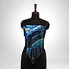 Luxury Designer Poly Silk Scarf | Soft & Lightweight Starry Night 01