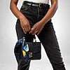 Luxury Designer Poly Silk Scarf | Soft & Lightweight Starry Night 08 | Hazelglow
