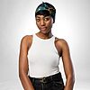 Luxury Designer Poly Silk Scarf | Soft & Lightweight Starry Night 11 | Hazelglow