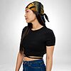 Luxury Designer Poly Silk Scarf | Soft & Lightweight Starry Night 13 | Hazelglow