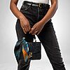 Luxury Designer Poly Silk Scarf | Soft & Lightweight Starry Night 02