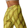 Designer Active / Sporty / Yoga Leggings Golden Weave