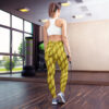 Designer Active / Sporty / Yoga Leggings Golden Weave