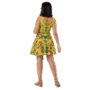 Skater Dress Designer Print Collection Yellow