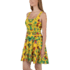 Skater Dress Designer Print Collection Yellow
