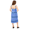 Tie-strap midi dress