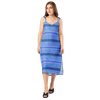 Tie-strap midi dress
